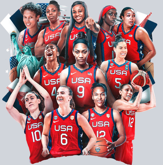 USA Womens Basketball Team - STK06262 (DTF Transfers)