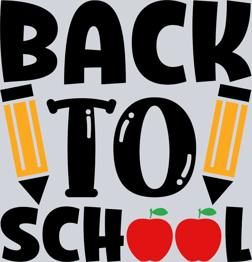 Back To School 1 - STK00368 (DTF Transfers)