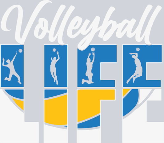 Volleyball Life - STK06354 (DTF Transfers)