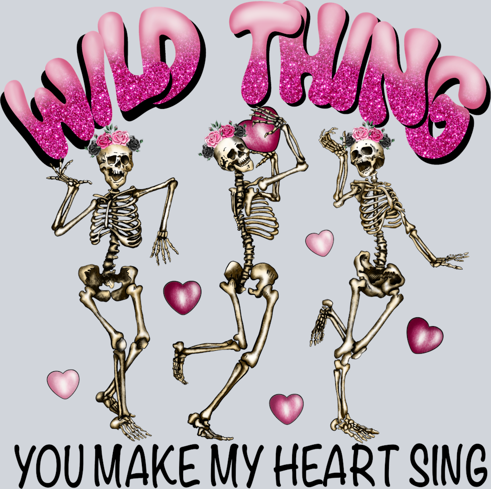 Skeletong Wild Thing - STK05522 (DTF Transfers)