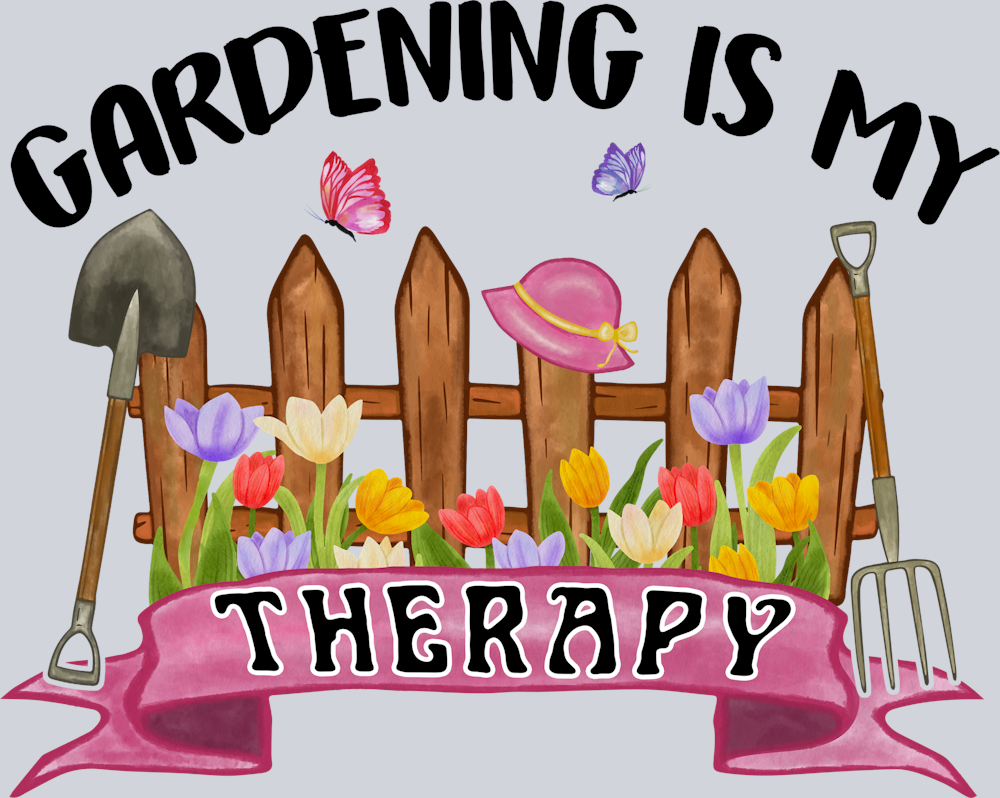 Gardening Therapy - STK02213 (DTF Transfers)