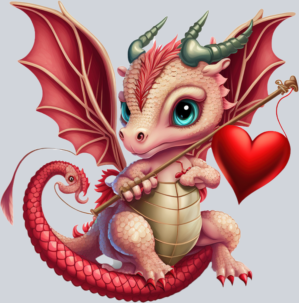 Cute Baby Dragon 10 - STK01508 (DTF Transfers)