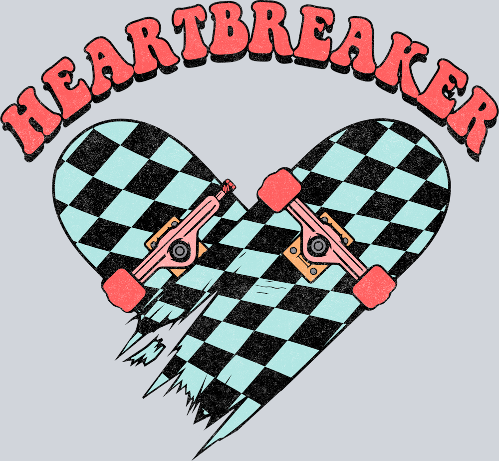Retro Heartbreaker - STK05203 (DTF Transfers)
