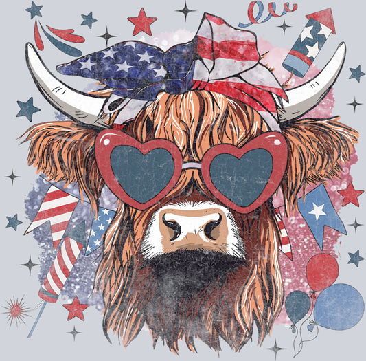 American Cow 2 - STK00163 (DTF Transfers)