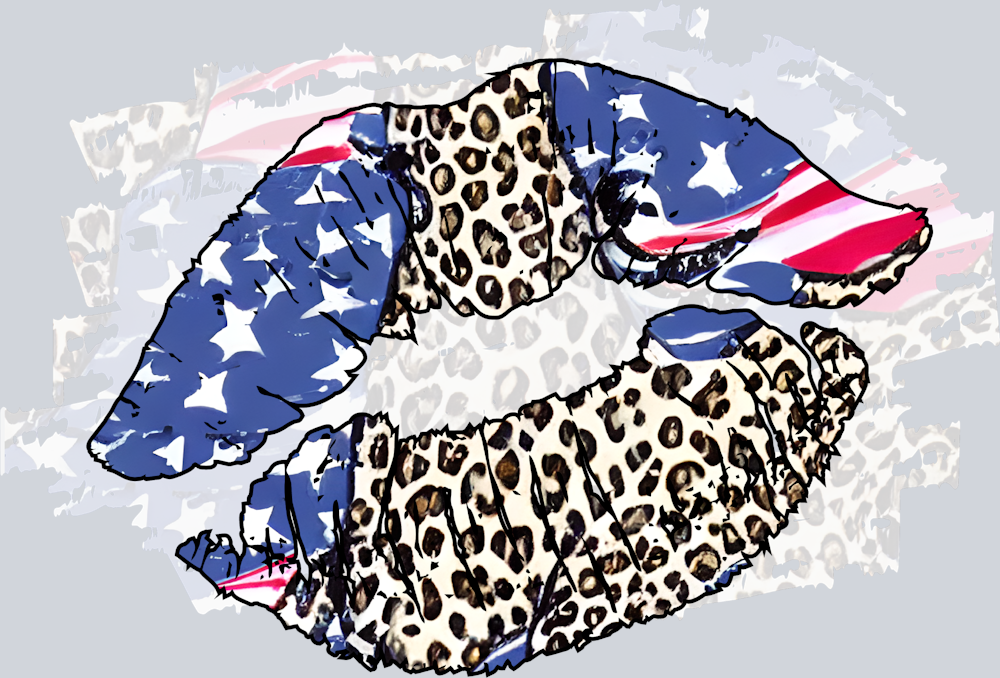 USA Lips - STK06256 (DTF Transfers)