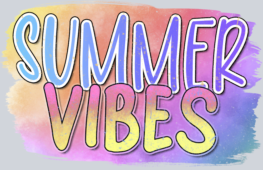 Summer Vibes - STK05868 (DTF Transfers)