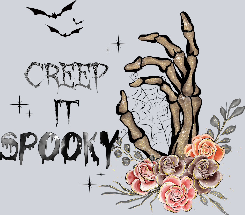 Creep It Spooky - STK01471 (DTF Transfers)