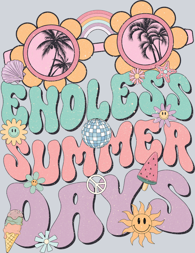 Endless Summer Days - STK01844 (DTF Transfers)
