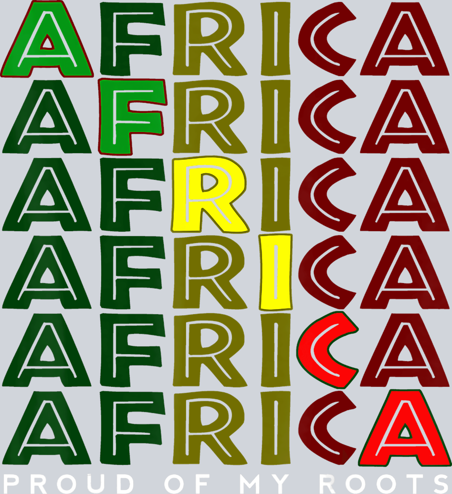 Africa Proud Of My Roots - STK00069 (DTF Transfers)