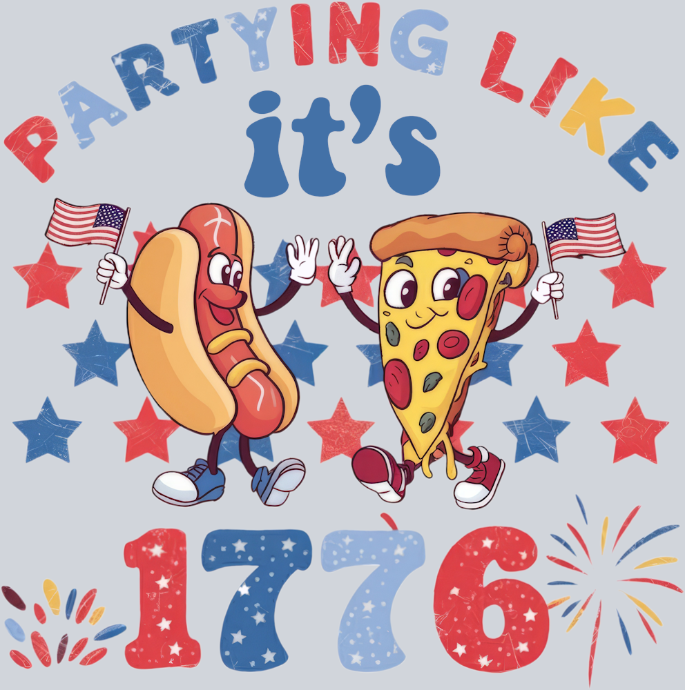 Partying Like It's 1776 - STK04691 (DTF Transfers)
