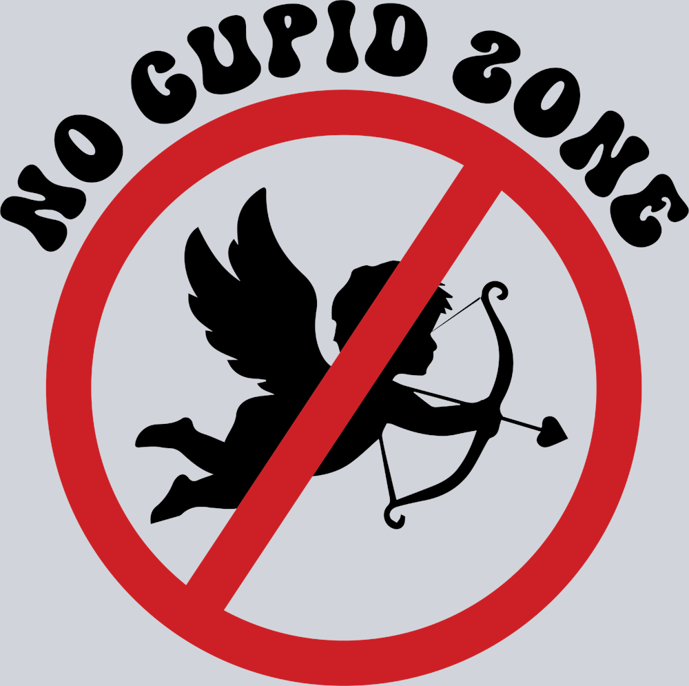 No Cupid Zone - STK04508 (DTF Transfers)