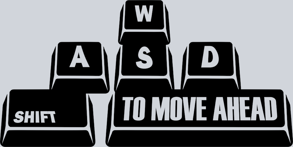 Gamers Keyboard - STK06934 (DTF Transfers)