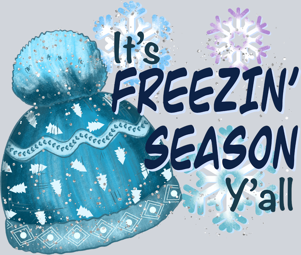 Freezin Season Y'all - STK02146 (DTF Transfers)