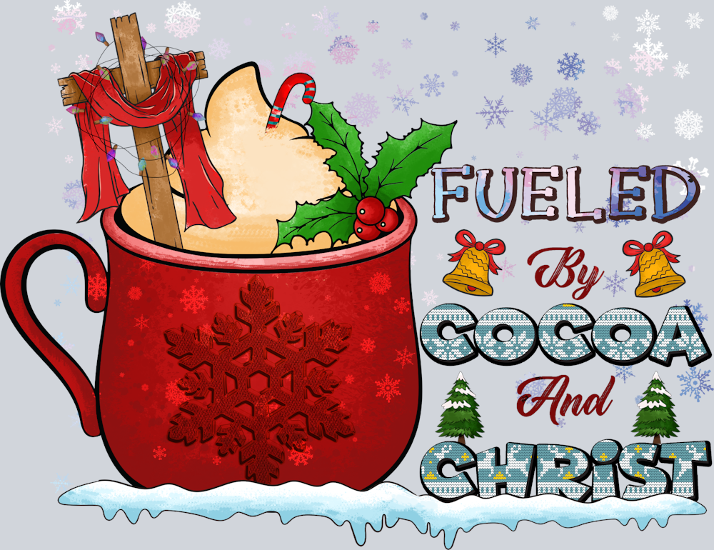 Fueled Cocoa Christ - STK02171 (DTF Transfers)