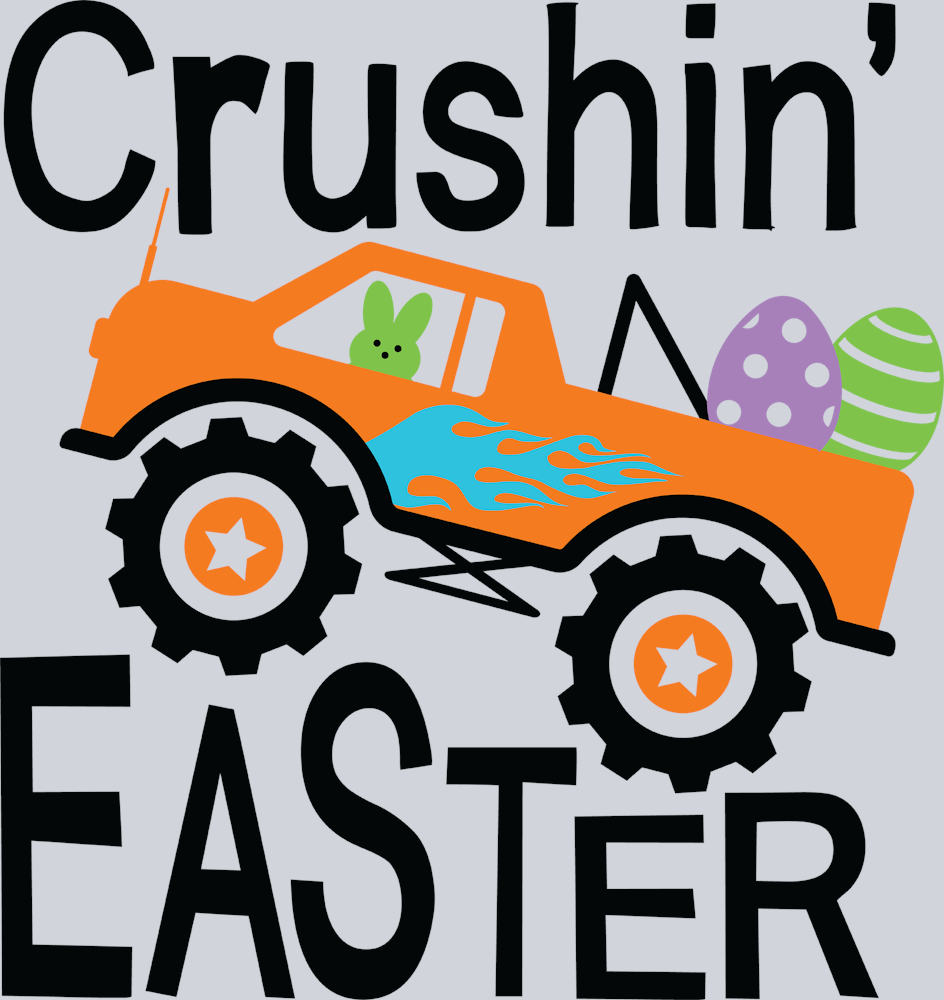 Crushin Easter - STK01482 (DTF Transfers)