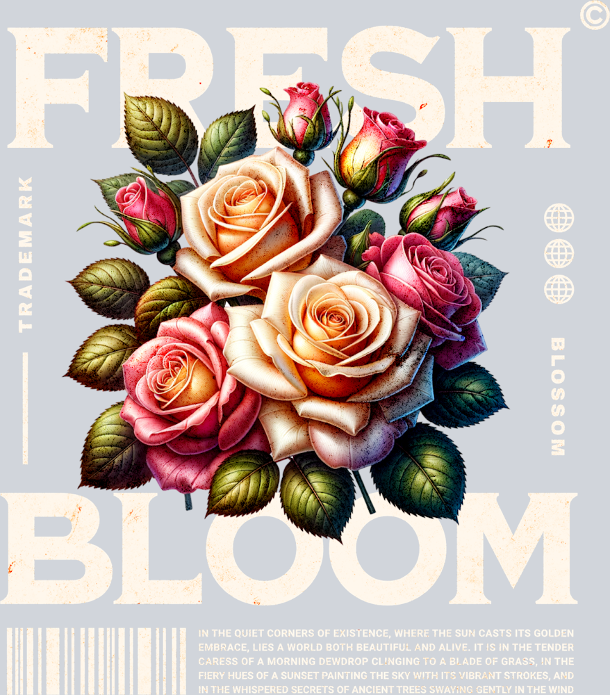 Fresh Bloom - STK02148 (DTF Transfers)