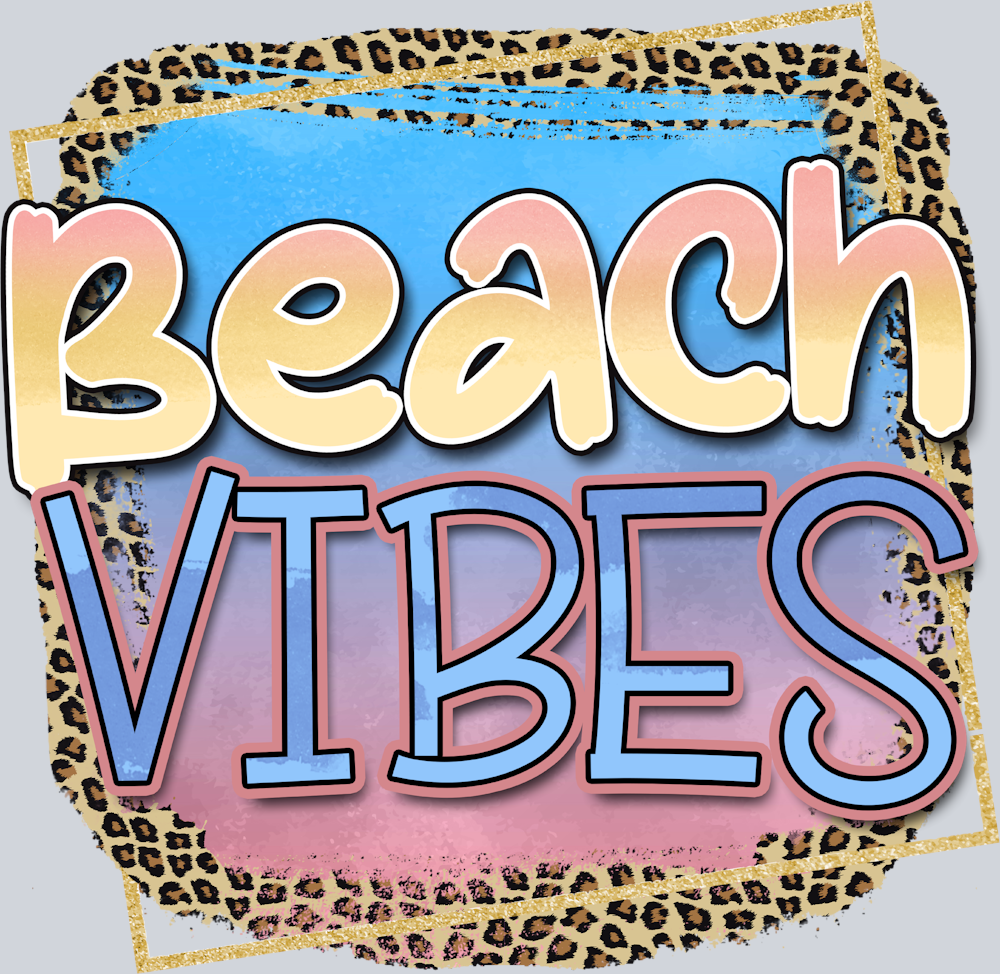 Beach Vibes - STK00514 (DTF Transfers)
