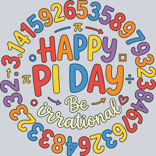 Happy Pi Day - STK07655 (DTF Transfers)