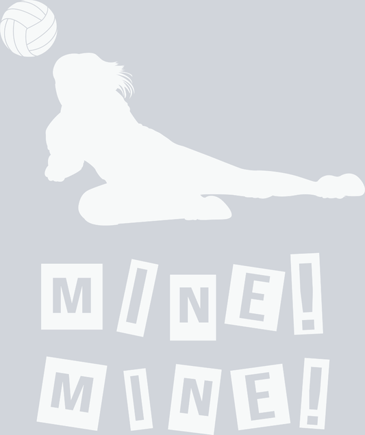 Volleyball Mine Mine - STK06356 (DTF Transfers)