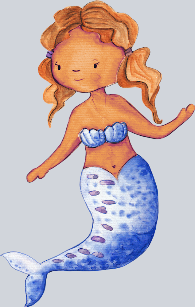 Fantasy Little Mermaid 3 - STK06648 (DTF Transfers)
