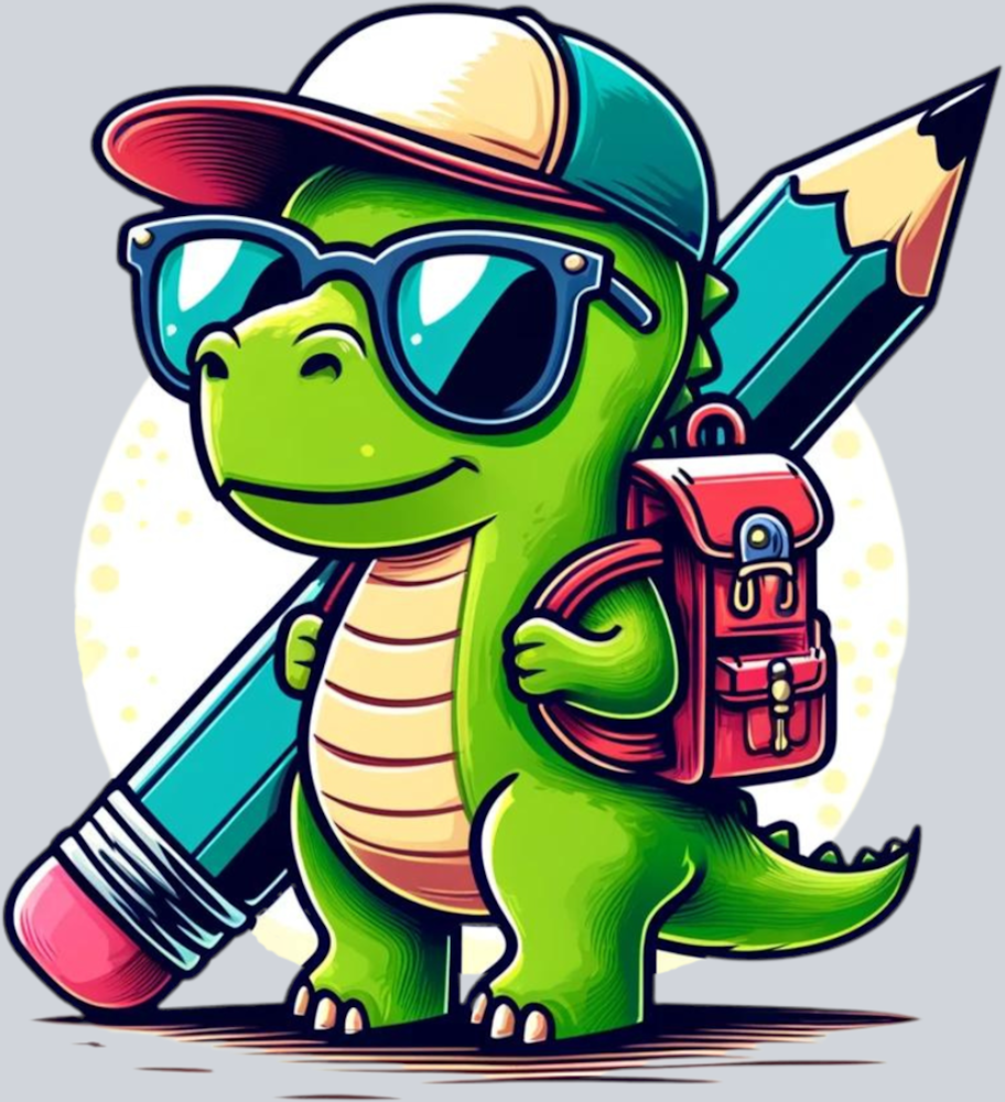 Dino First Day - STK01648 (DTF Transfers)