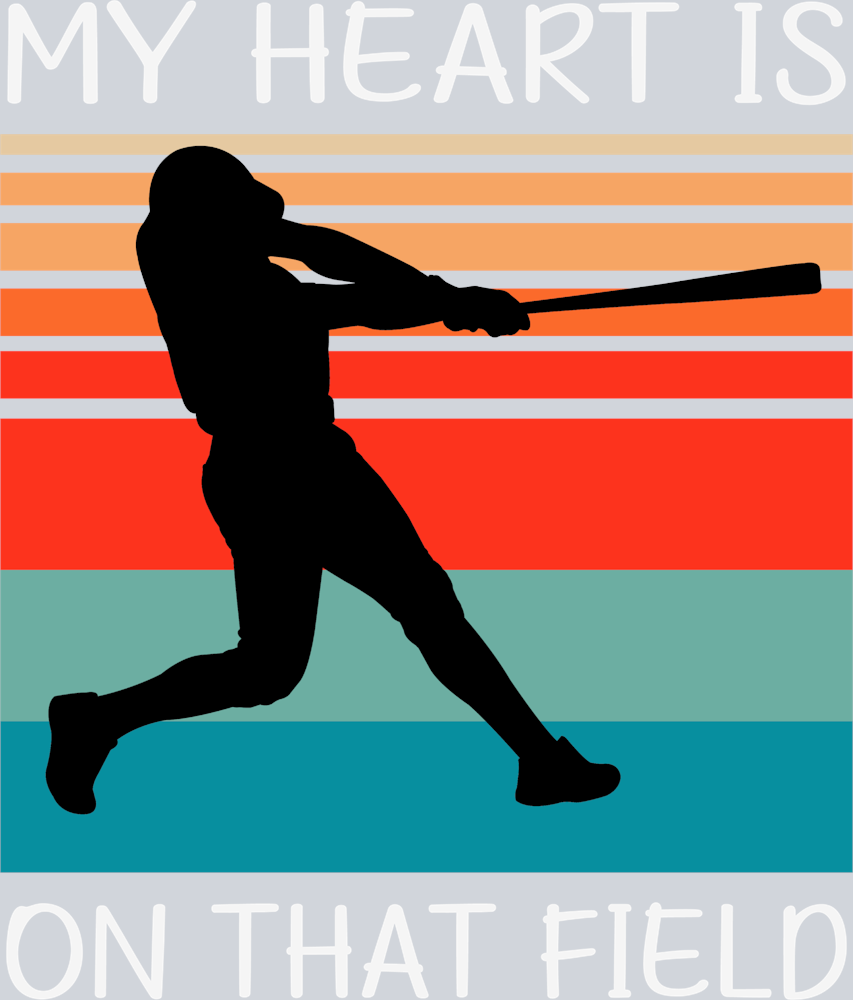 Sports My Heart Is On That Field - STK05738 (DTF Transfers)