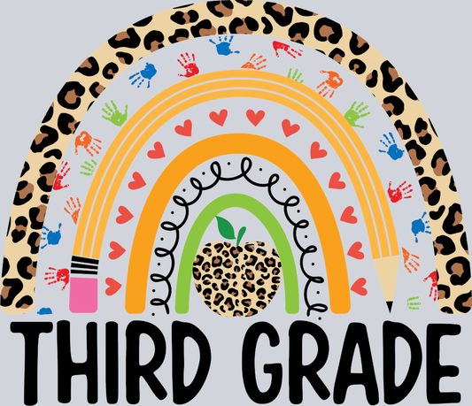 Third Grade - STK06107 (DTF Transfers)