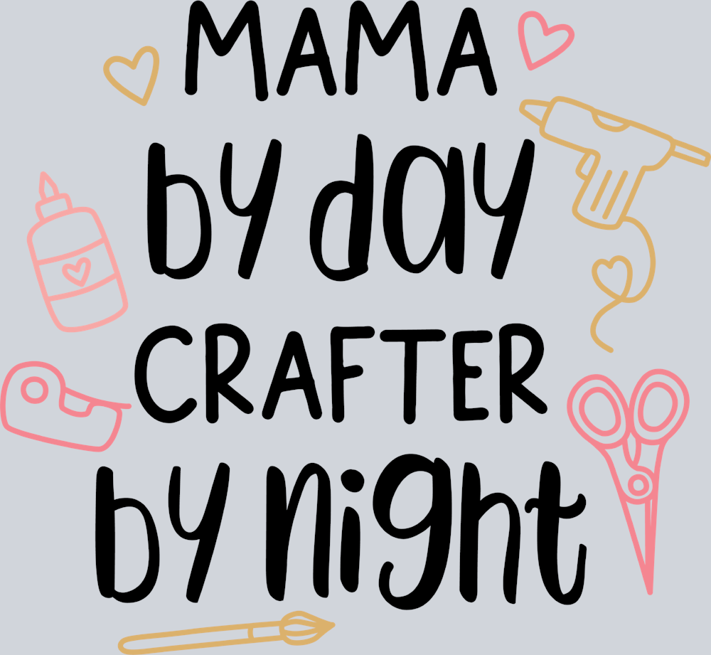Mama By Day - STK03953 (DTF Transfers)