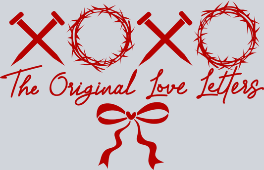 The Original Love Letters Red - STK06077 (DTF Transfers)