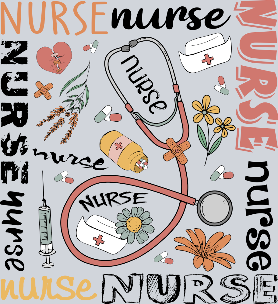 Nurse Square - STK04560 (DTF Transfers)