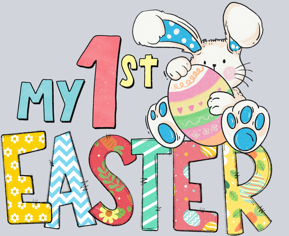 My 1st Easter - STK04388 (DTF Transfers)