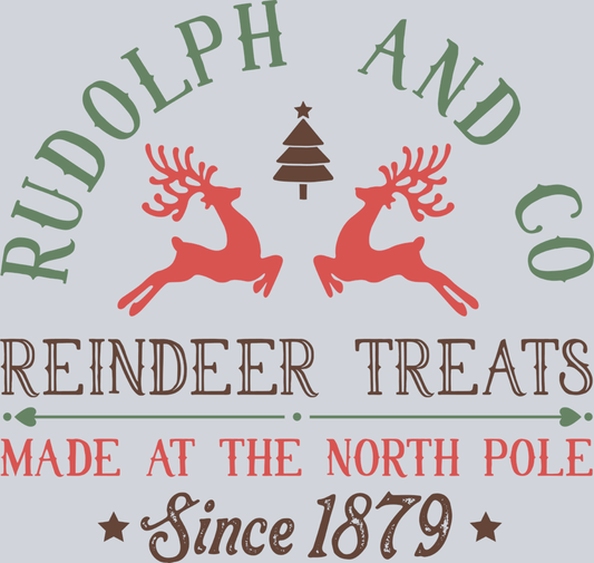 Vintage Rudolph And Co - STK06332 (DTF Transfers)
