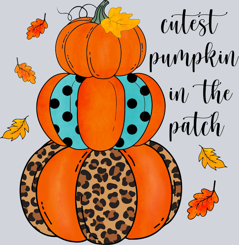 Cutest Pumpkin In The Patch - STK07135 (DTF Transfers)