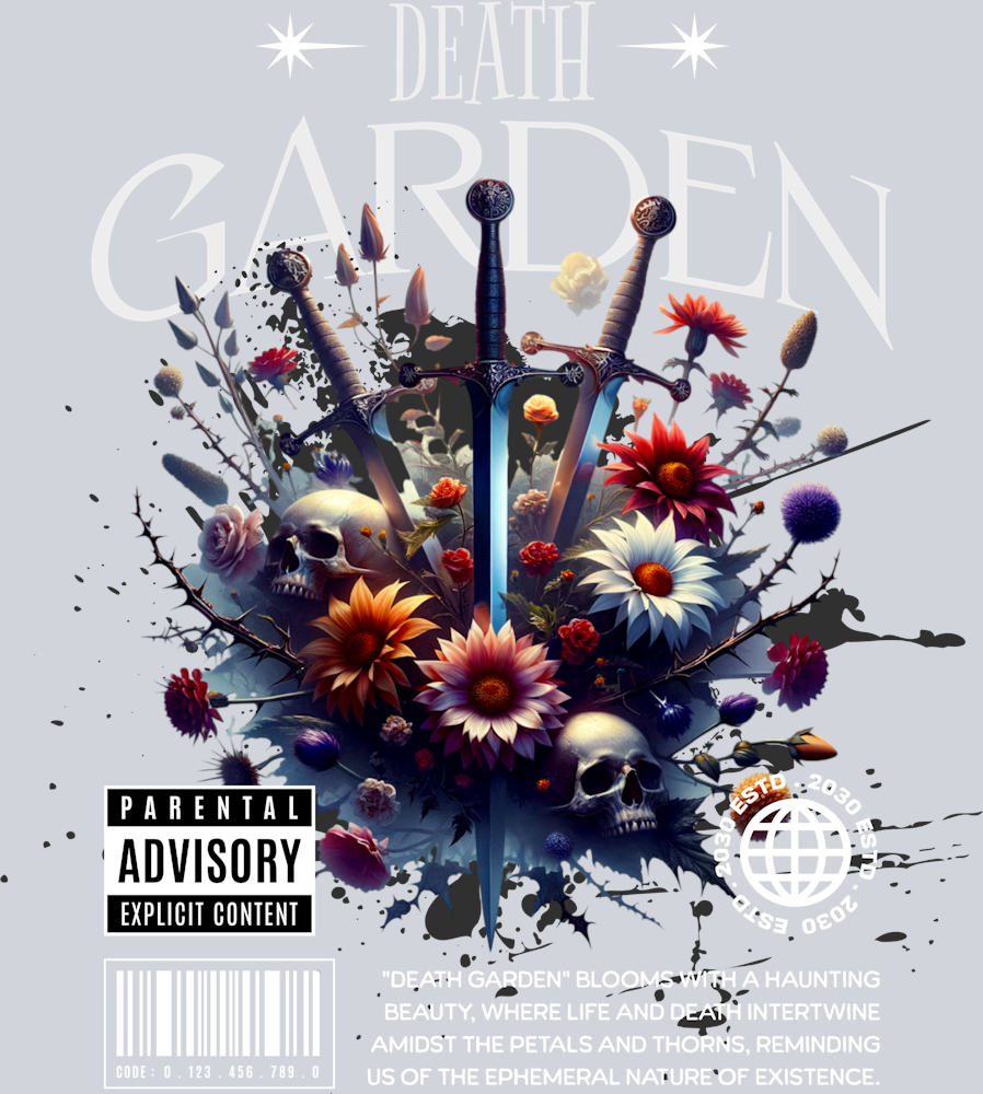 Death Garden - STK01621 (DTF Transfers)