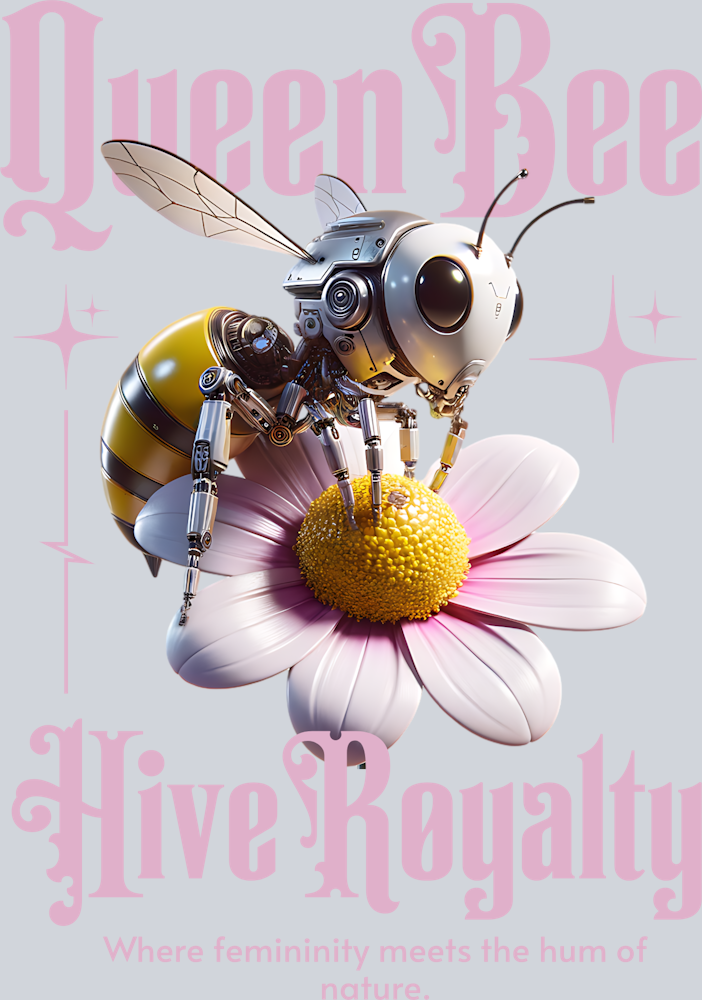 Queen Bee Hive Royalty - STK05110 (DTF Transfers)