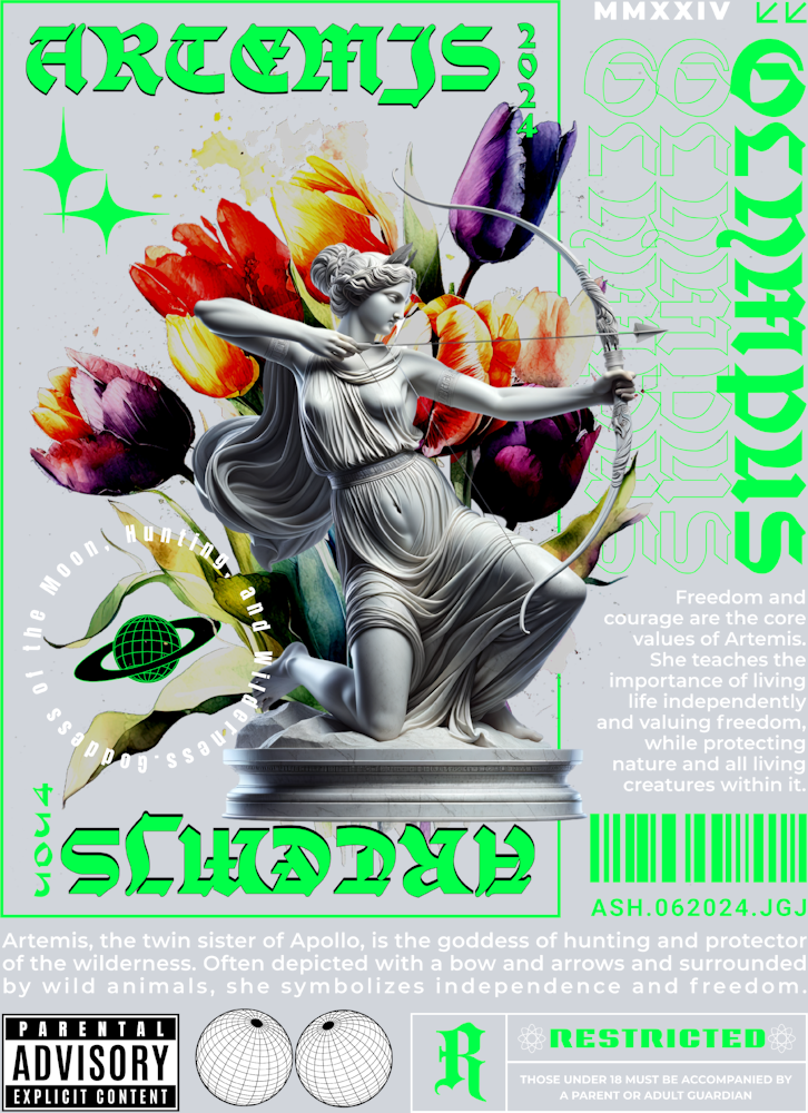 Artemis Olympus - STK00293 (DTF Transfers)