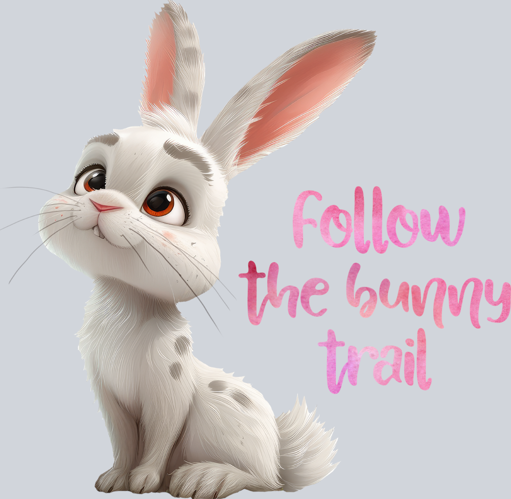 Easter Follow The Bunny Trail - STK01768 (DTF Transfers)
