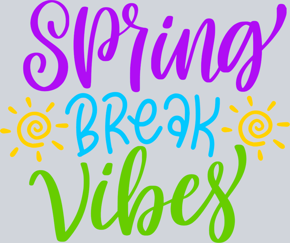 Spring Break Vibes - STK05764 (DTF Transfers)