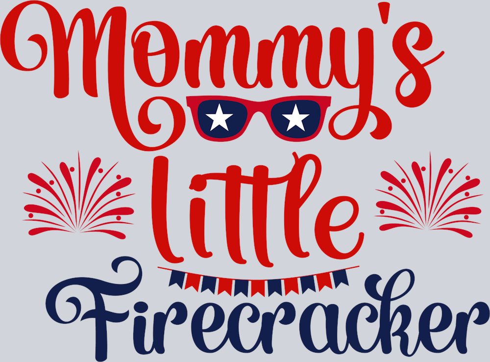 Mommy's Little Firecracker - STK04337 (DTF Transfers)
