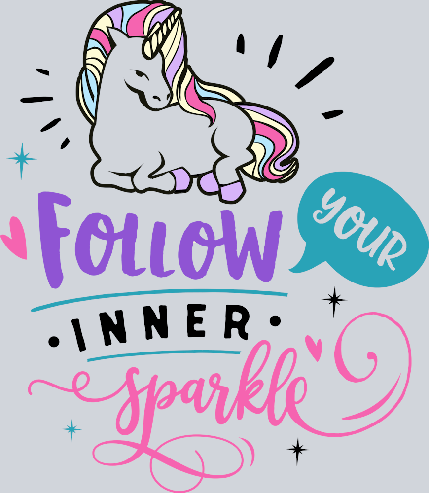 Follow Your Inner Sparkle - STK02060 (DTF Transfers)