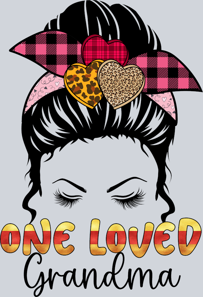 One Loved Grandma - STK04599 (DTF Transfers)