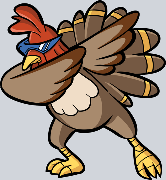 Turkey Dabbing - STK06199 (DTF Transfers)
