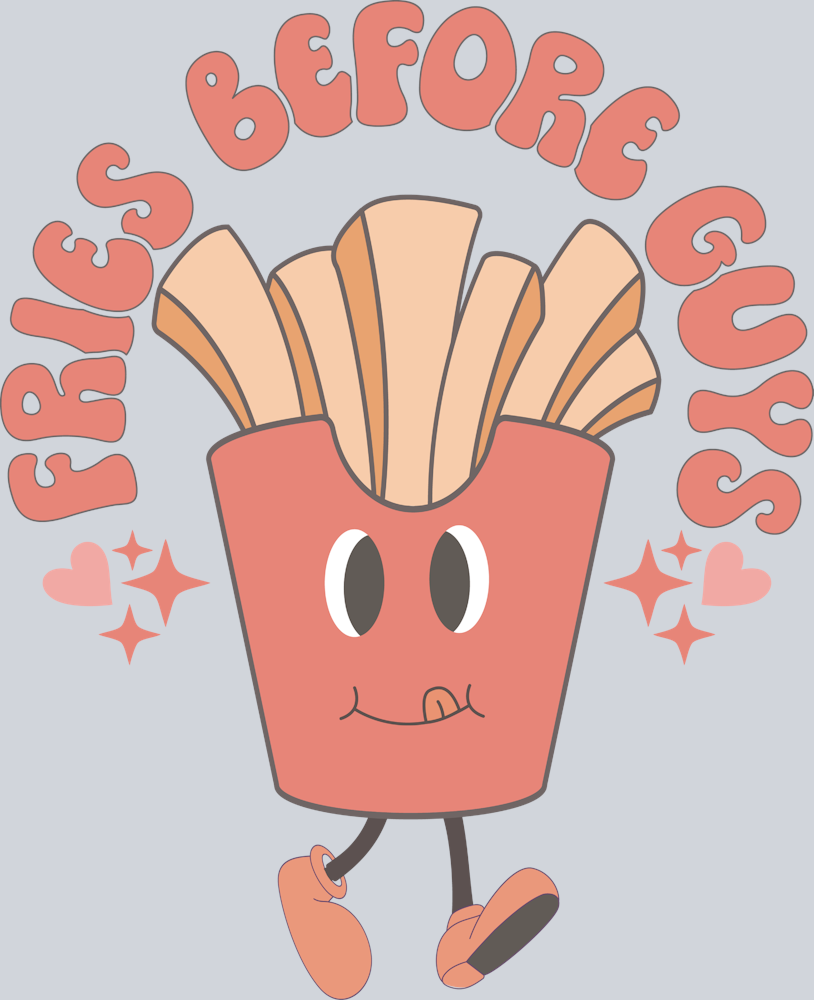 Retro Fries Guys - STK05199 (DTF Transfers)