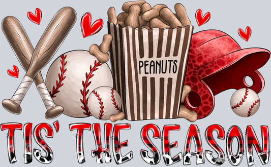 Tis The Season Baseball - STK06153 (DTF Transfers)