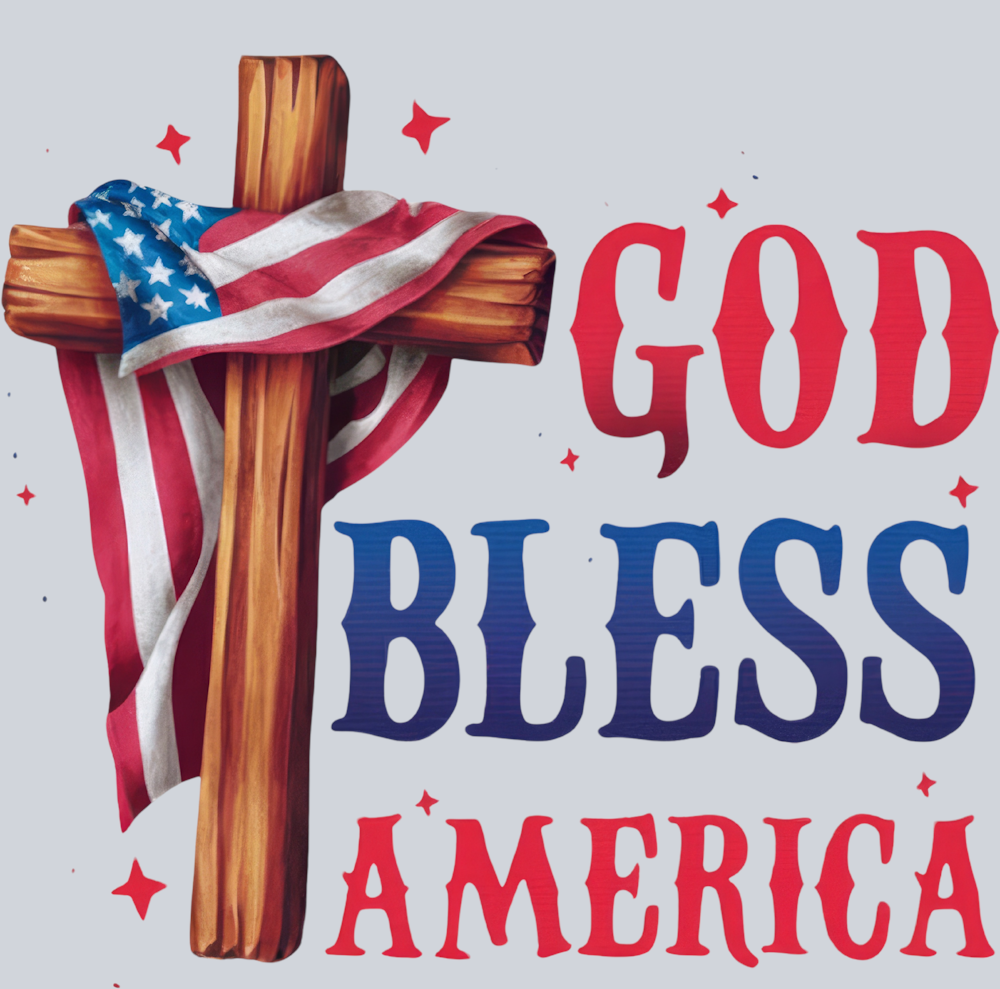 God Bless America 2 - STK02358 (DTF Transfers)
