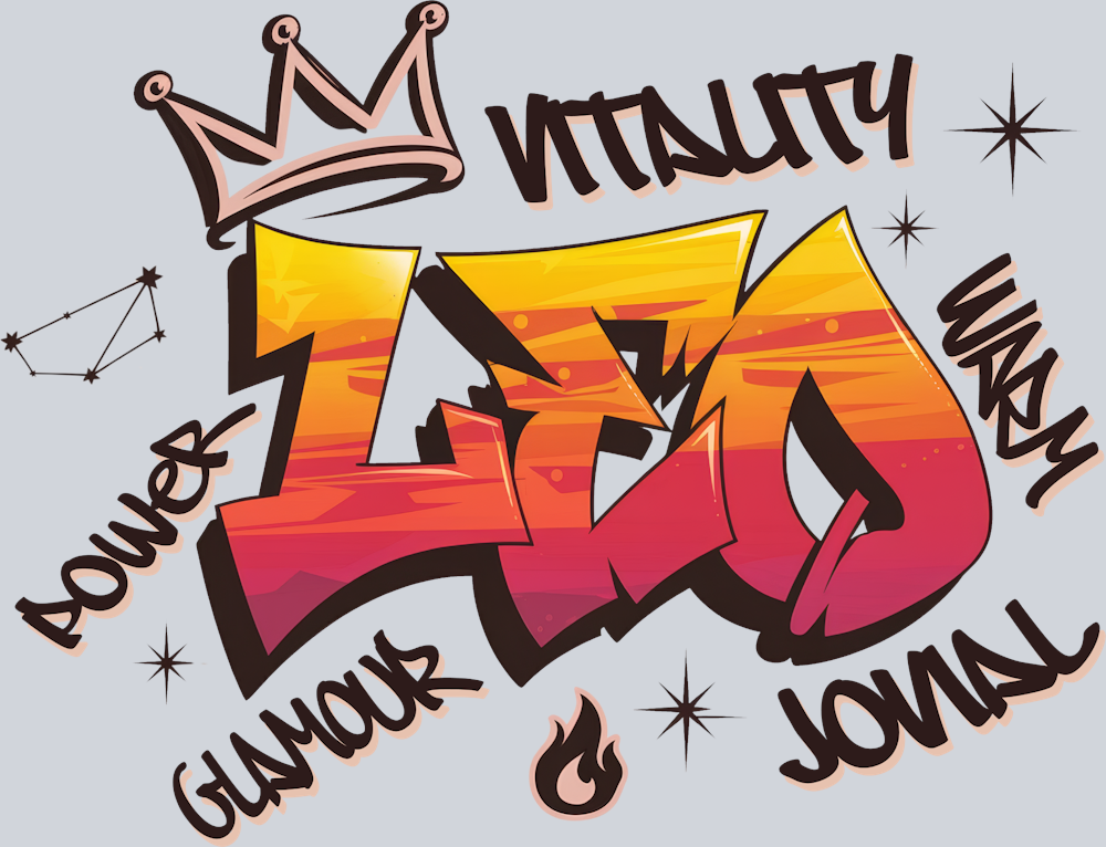 Leo Graffiti - STK03549 (DTF Transfers)