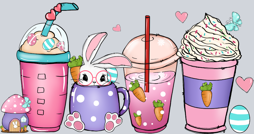 Coffee Easter - STK06962 (DTF Transfers)