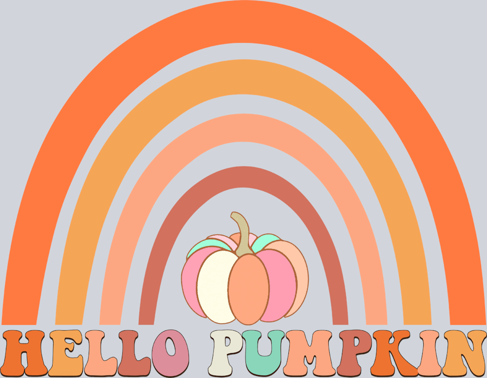Hello Pumpkin 1 - STK07195 (DTF Transfers)