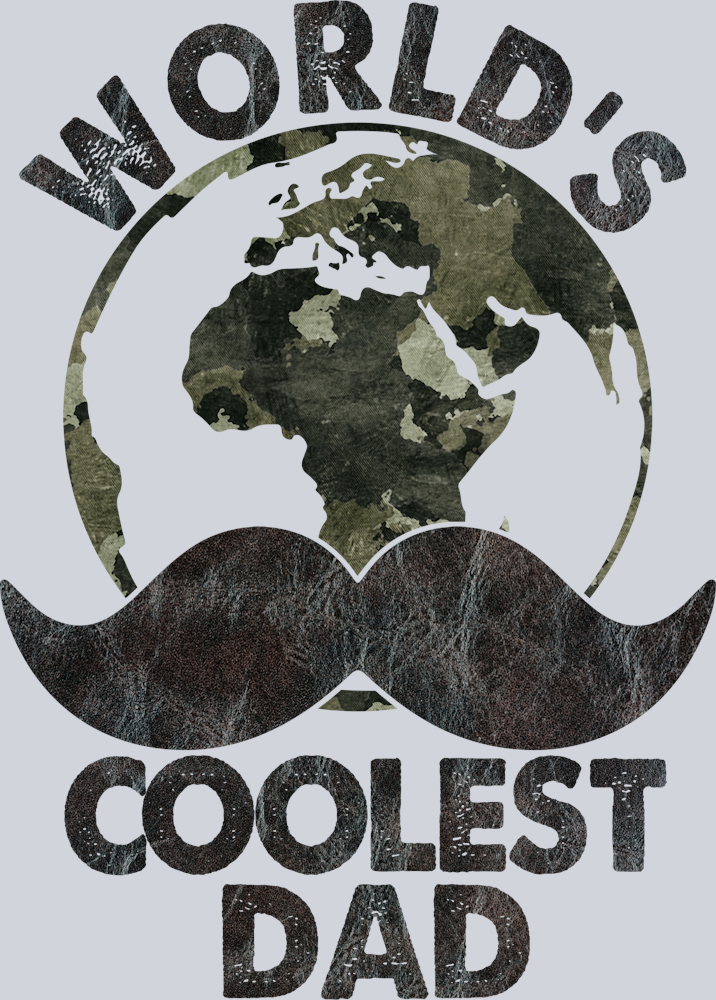 Dad Worlds Coolest Dad - STK07057 (DTF Transfers)