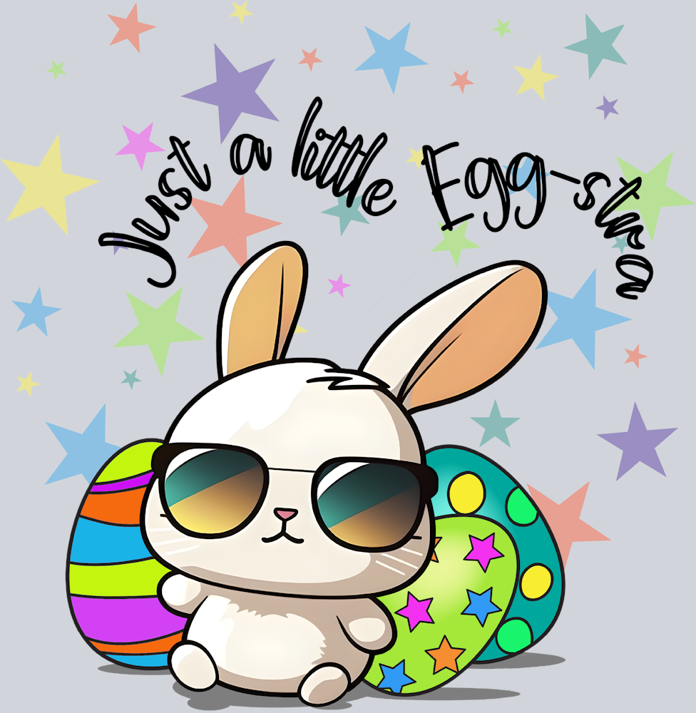 Just A Little Egg Stra - STK03452 (DTF Transfers)
